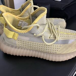Yeezy Yellow-Green shoes